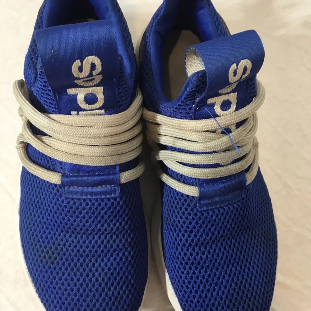 Boys light slide on sneakers used Adidas Nautica - Picture 2 of 5